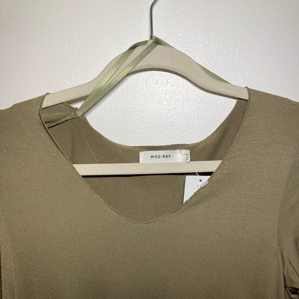 Nwt Mod Ref The Perfect Tee In Moss Color. Size S… - image 4